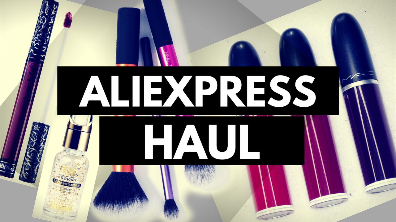 Aliexpress Haul #2 |MAC, KVD, ETC
