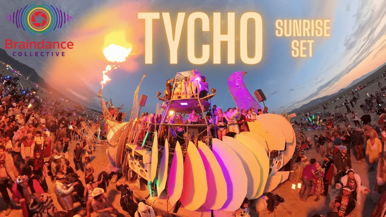 (VR360 Braindance) Tycho Sunrise Set at Burning Man 2025