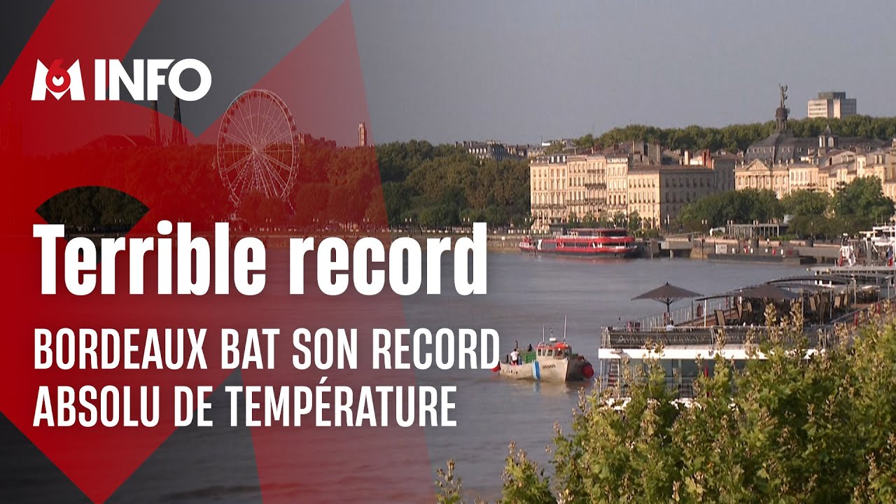 Bordeaux sous un soleil de plomb
