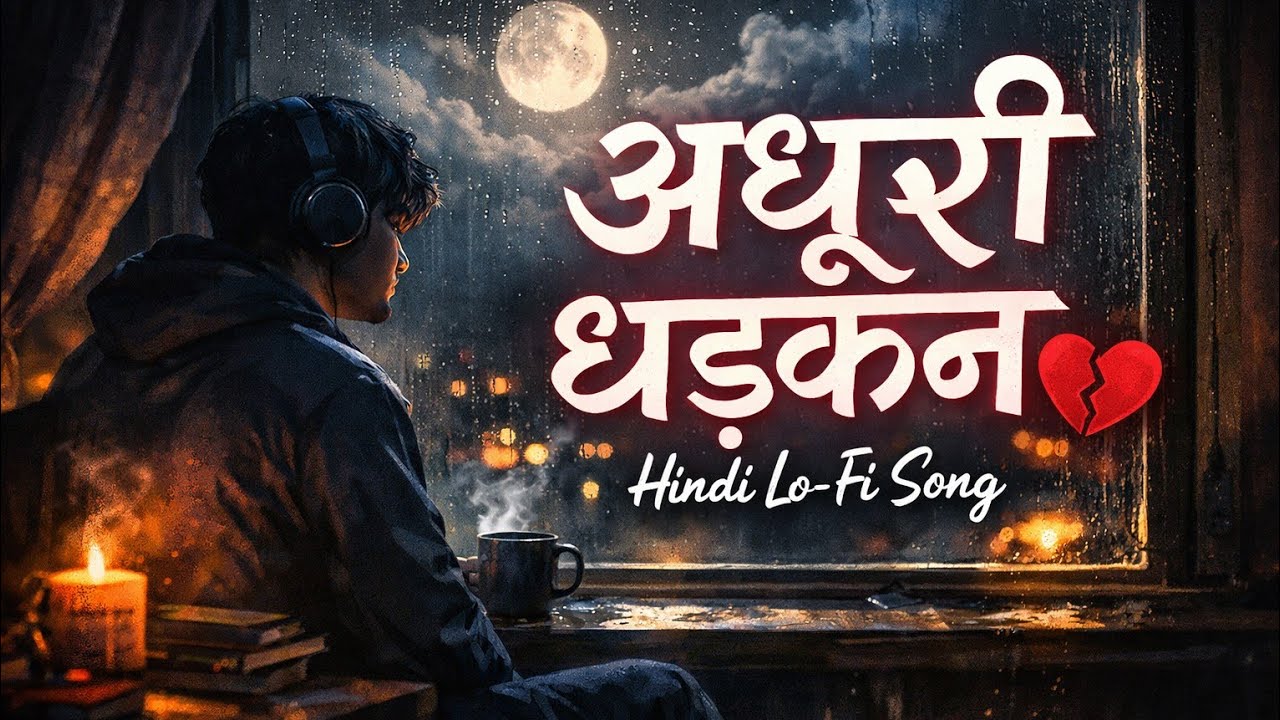  धड़कन 💔 | Heart Touching Hindi Lo-Fi Song | Sad Vibes/BROKEN HEART/SLOW MOTION SONG 😭/2026/#sad....