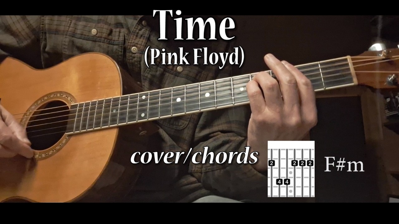 Time (Pink Floyd) - how to play on acoustic guitar - cover with chords