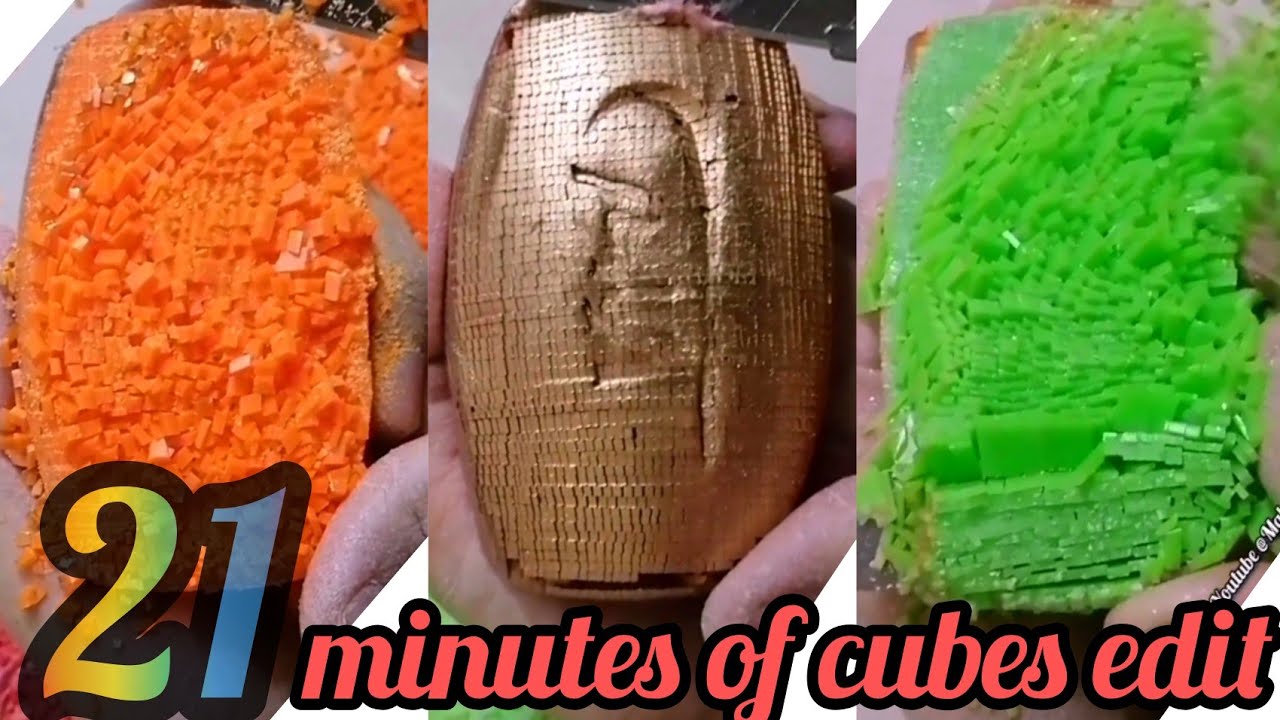 21minutes of soap cuts || first cuts || oddly satisfying || no talking.