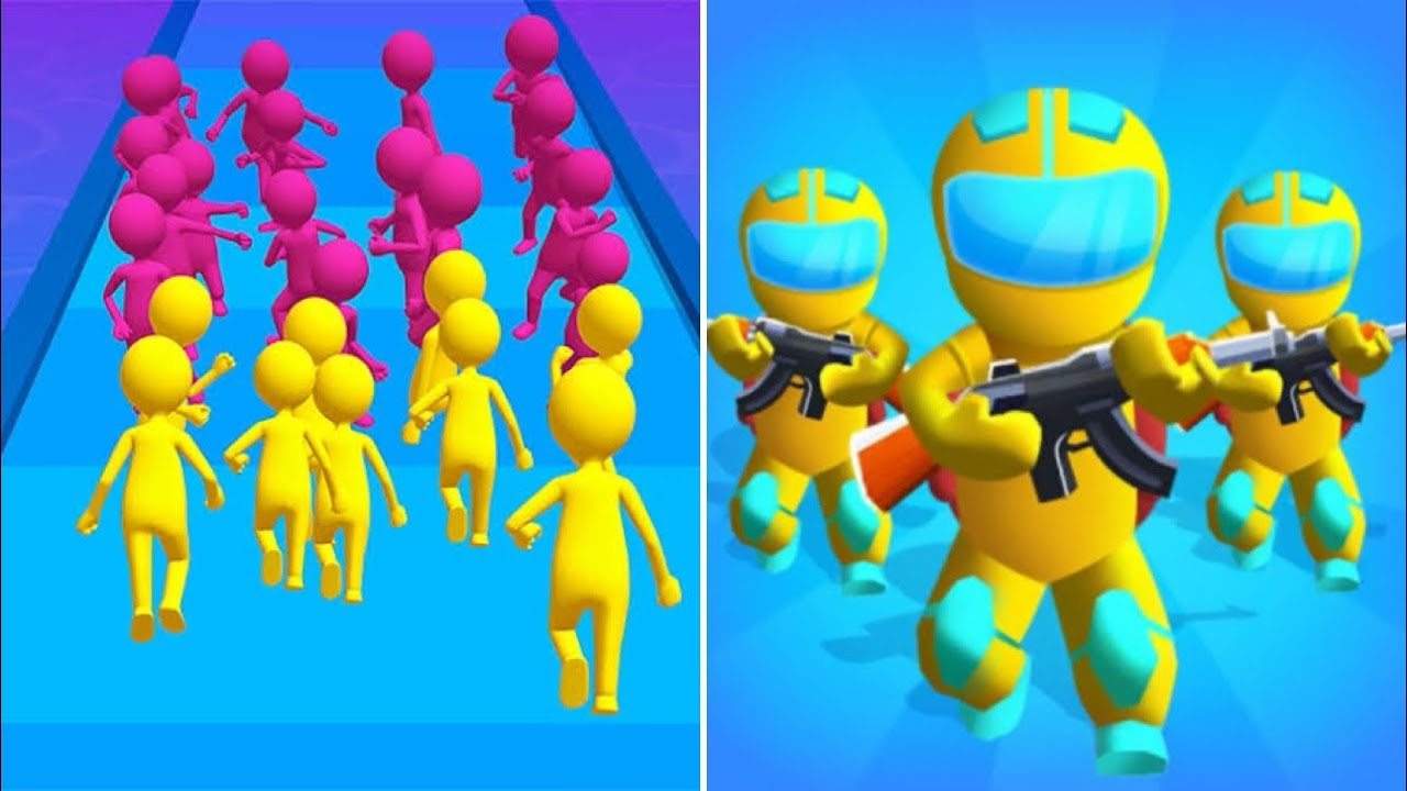 Join Clash 3D Vs Gun Clash 3D 🔥💥🔥2025 New All Levels Gameplay AAW12