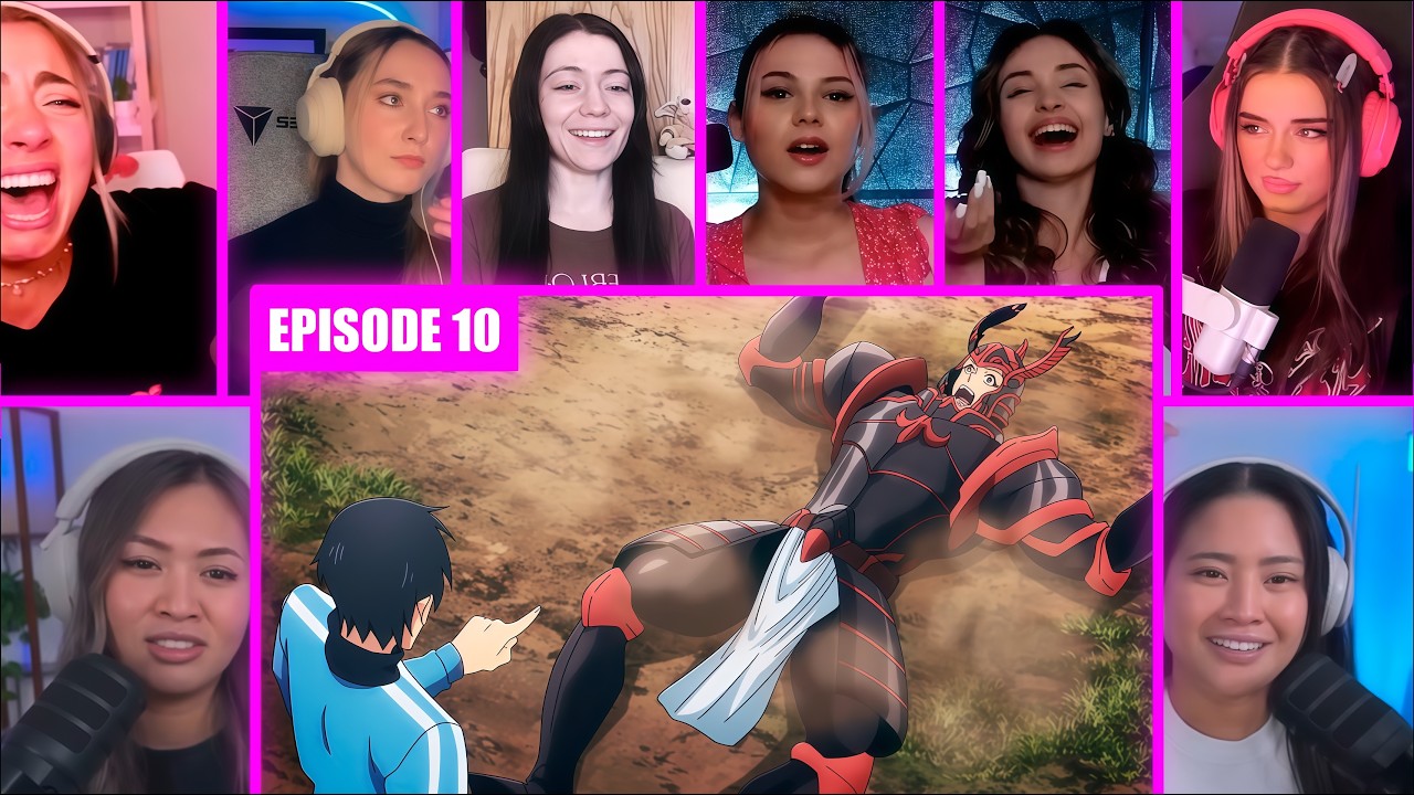 [EPIC GIRLS REACT] PERFECT DUO! | SOLO LEVELING EP 10 REACTION MASHUP