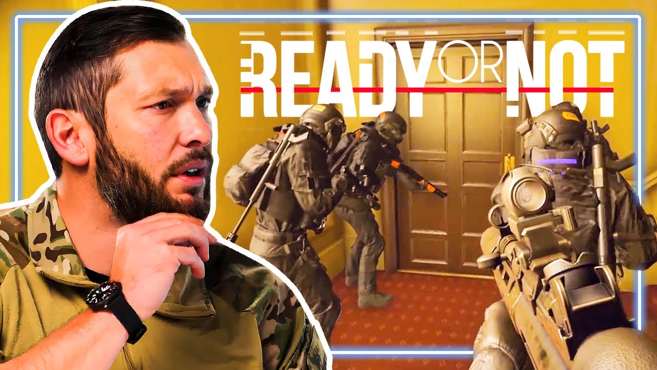 Un Militaire RÉAGIT à Ready Or Not