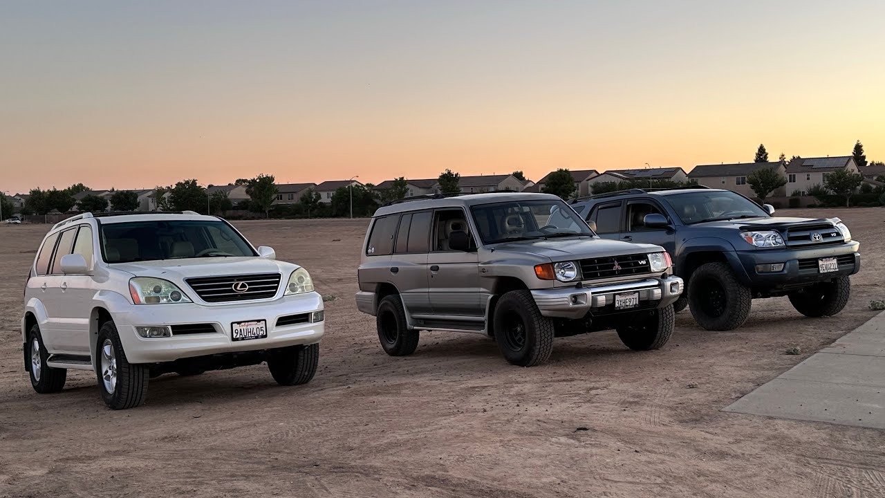 Off-Road Battle: ‘98 Montero vs. ‘05 4Runner vs. ‘05 Lexus GX470!
