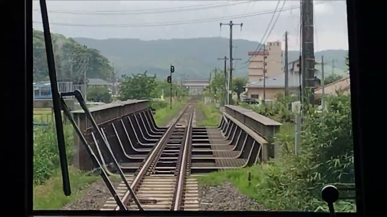 山陰本線　特急スーパーおき　前面展望（鳥取～新山口）