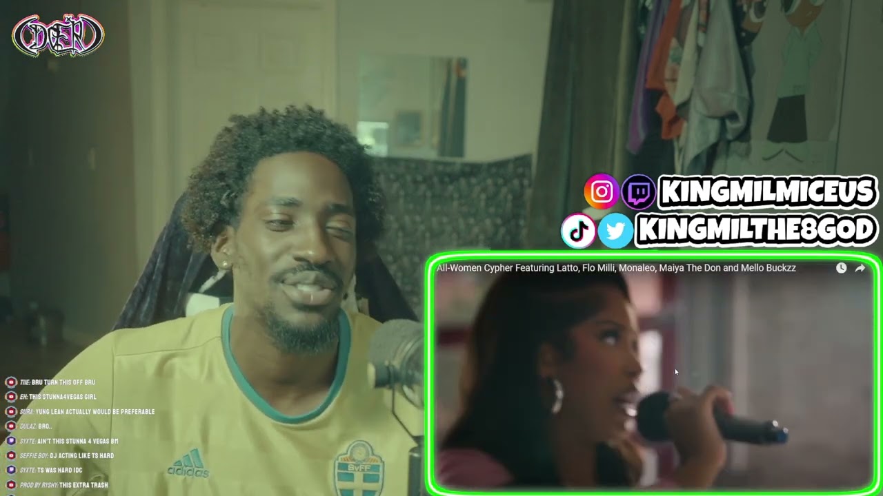 The 8 God Reacts to: XXL Women Cypher (ft. Latto, Flo Milli, Monaleo, Maiya The Don)