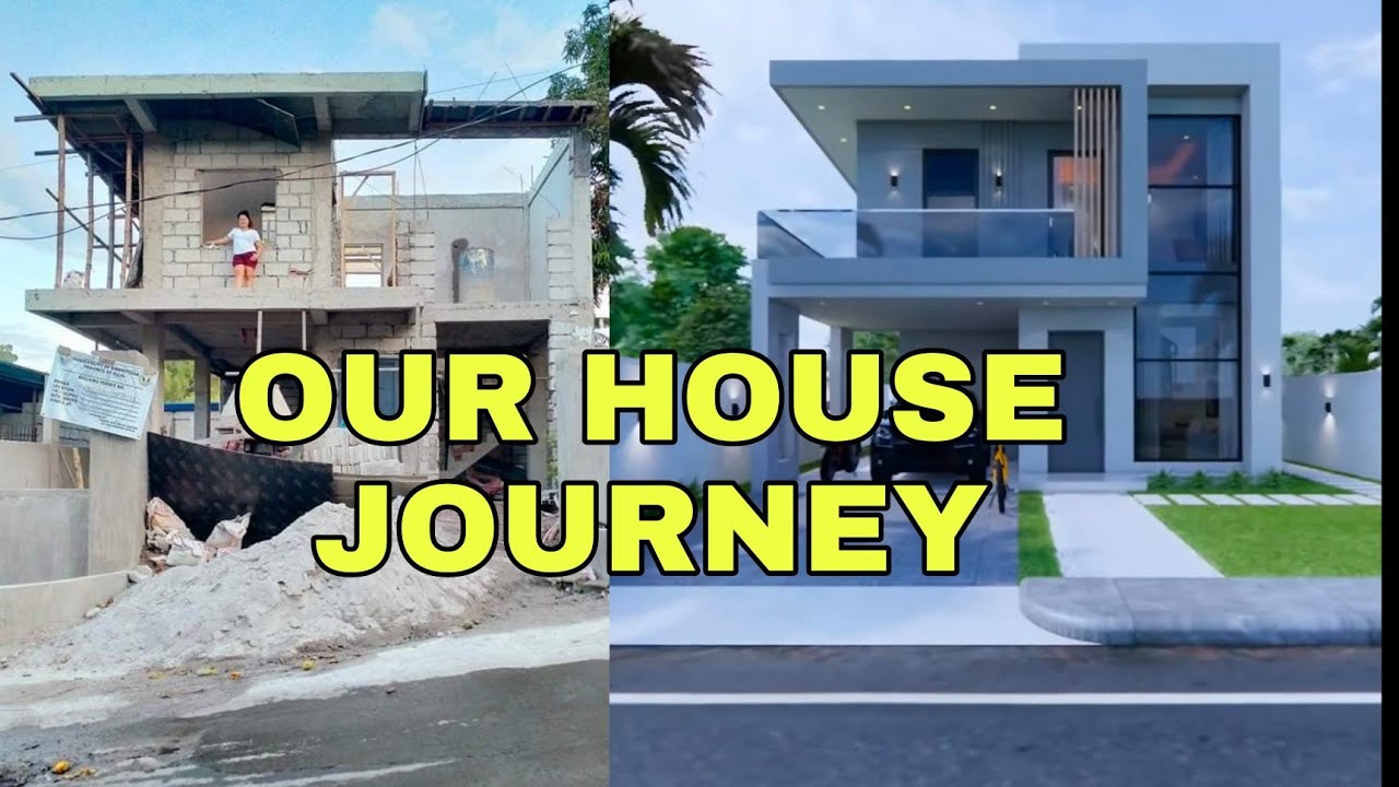 OUR HUMBLE HOME, HOUSE JOURNEY, STEP BY STEP CONSTRUCTION. MODERN HOUSE PHILIPPINES