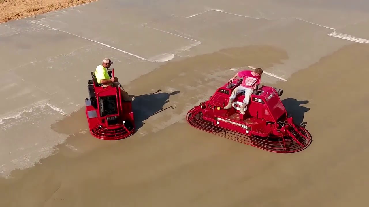 Allen Engineering Ride On Power Trowels
