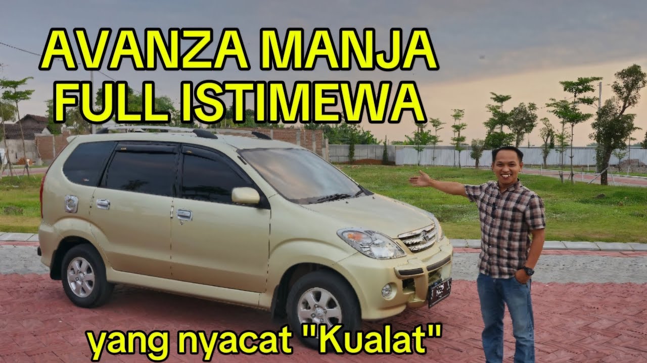 SOLD OUT TOYOTA AVANZA G 2005. AVANZA MANJA KM LOW, MULUS FULL ISTIMEWA, TUA KUALITAS MUDA.