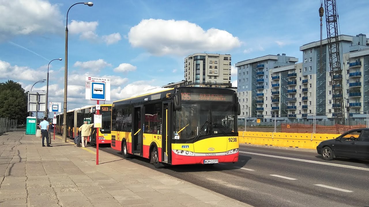 Solaris Urbino 8,9 LE III #9238 [🚍195] Mobilis Warszawa