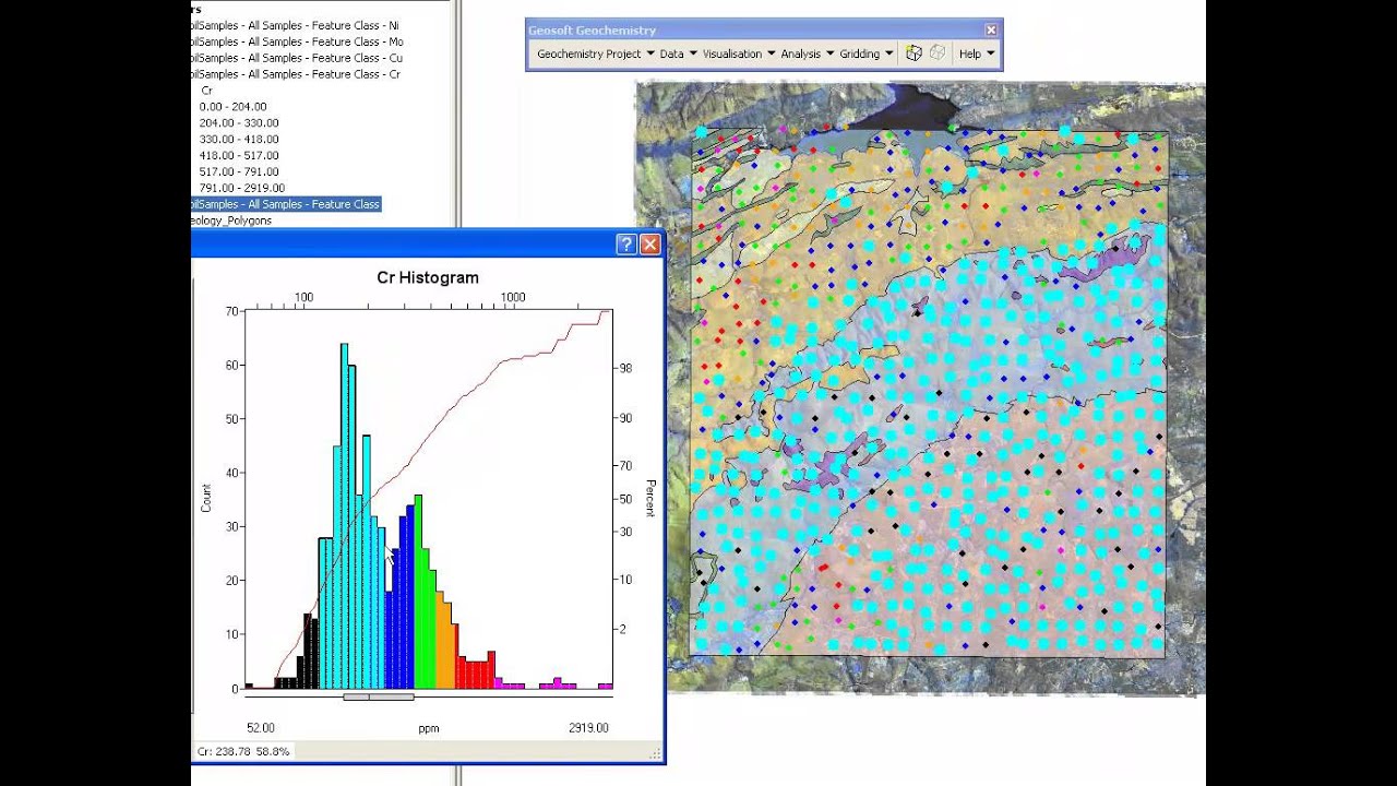 Geosoft Seminar: Simplify Geochemical Analysis within ArcGIS