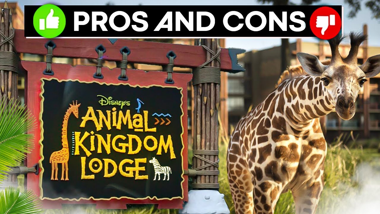 ПЛЮСЫ и МИНУСЫ парка развлечений Disney Animal Kingdom Lodge!