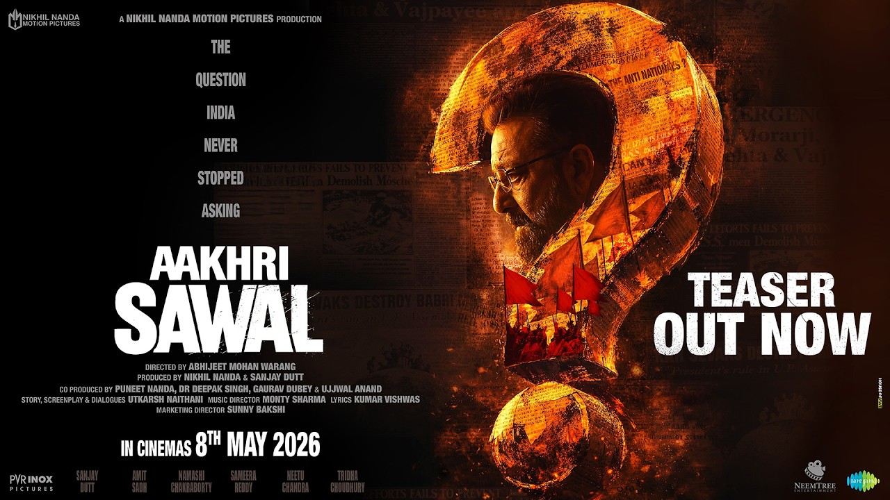 Aakhri Sawal Teaser | Yeh Sirf Shuruaat Hai | Sanjay Dutt | Namashi | Amit Sadh | Sameera Reddy