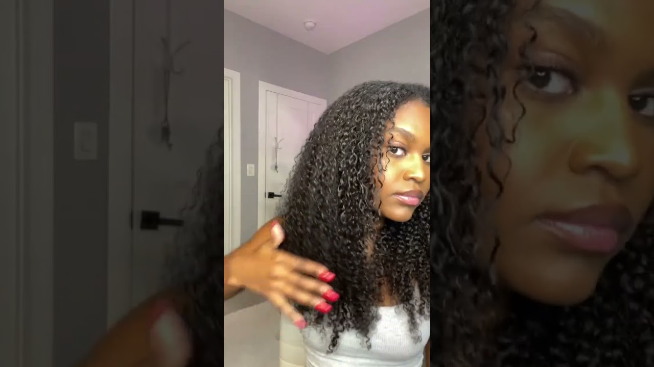 Curly clip ins that match to perfection is 3c/4a Water Jerry |CURLSQUEEN