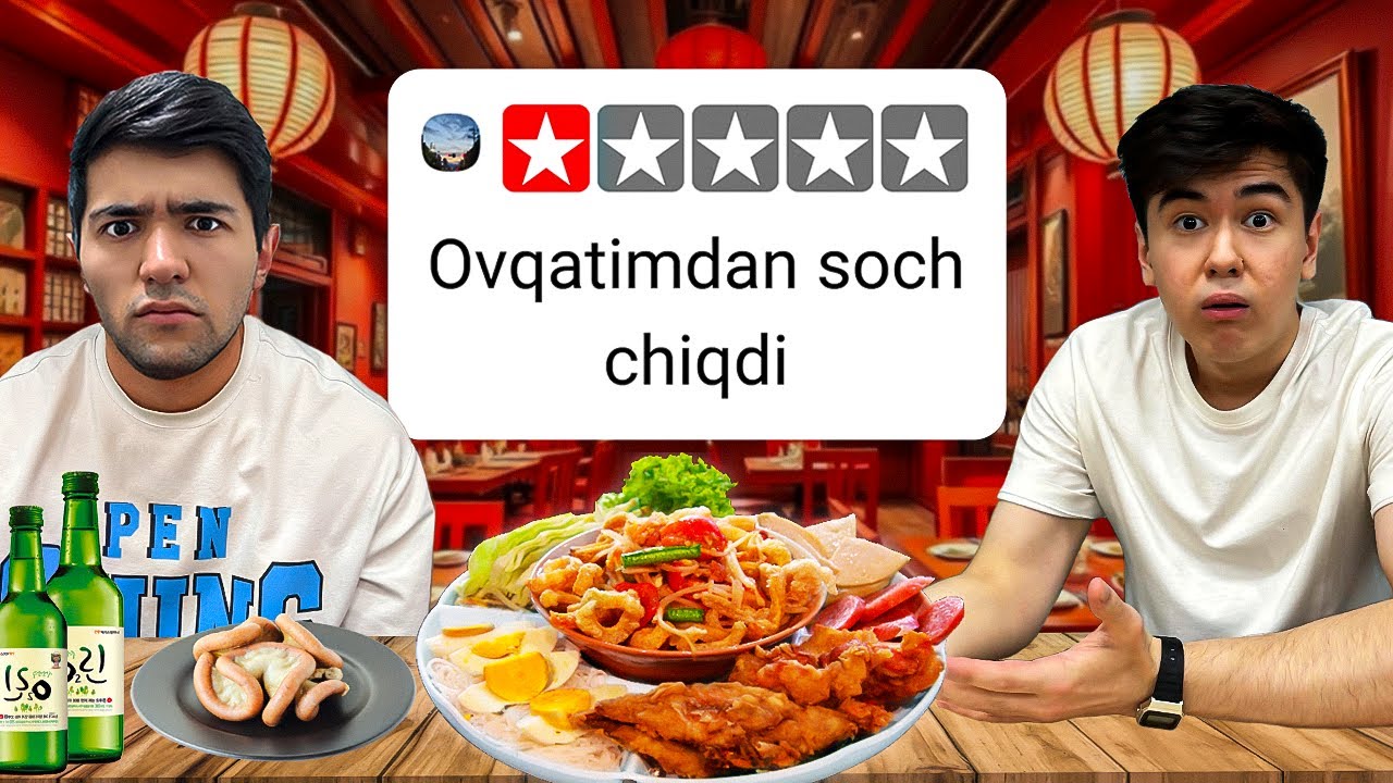 KOREYADAGI ENG YOMON RESTORANLARGA BORDIK