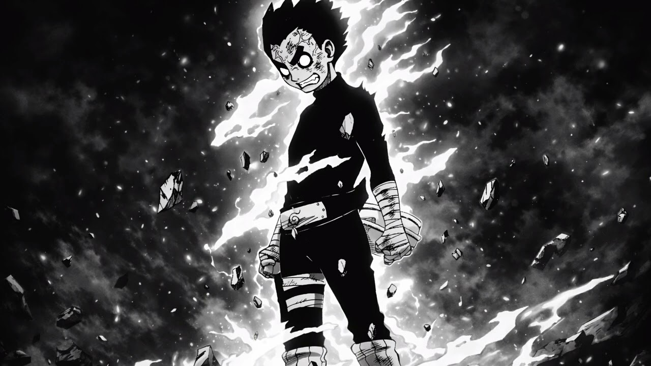 Rock Lee Só Taijutsu Versão 2 Produção Matheus Geek