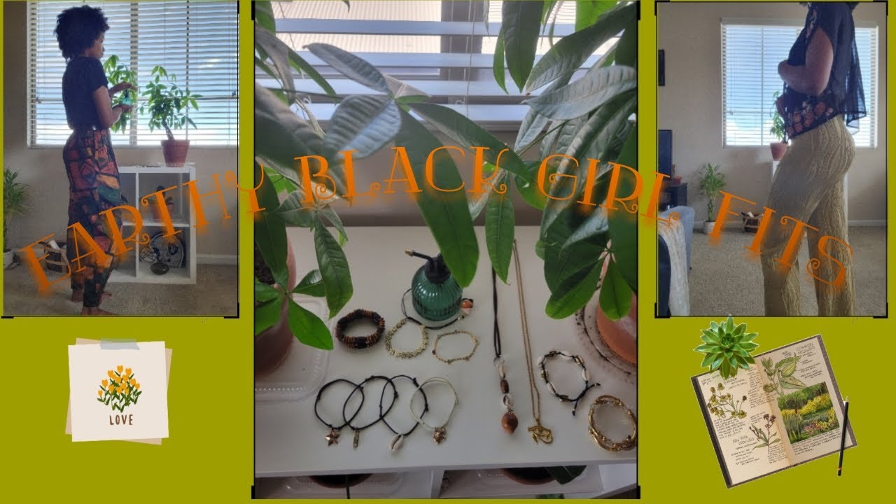 Earthy Black girl aesthetic Lookbook