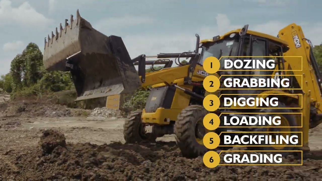 JCB Excavator Loader 6 in 1