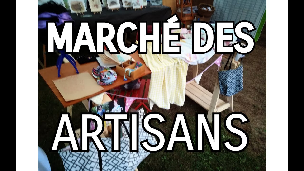 March&eacute; des Artisans de Jaleyrac 2017 ||Vlog #1||