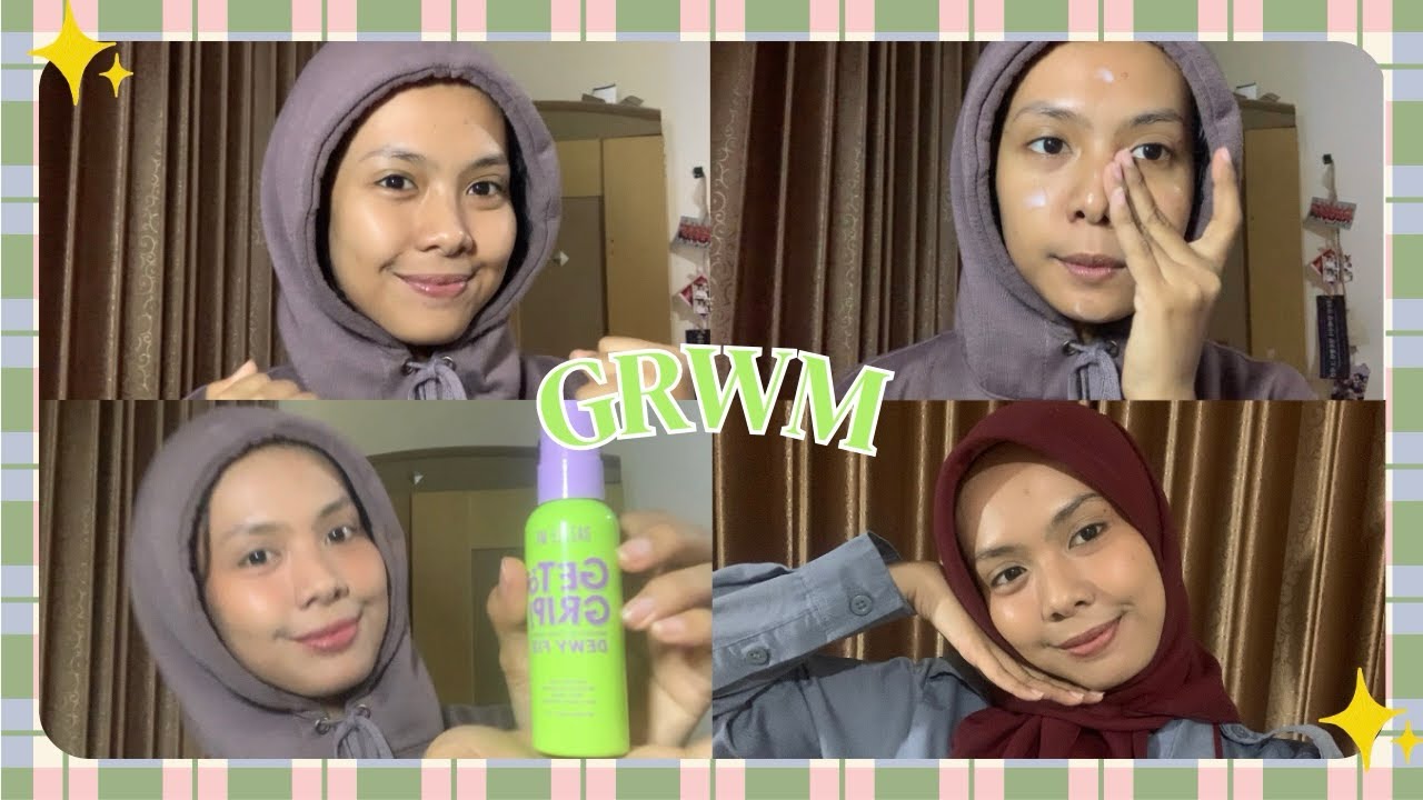 GRWM ✨Simple Makeup Look Buat Ngampus 💄🌸