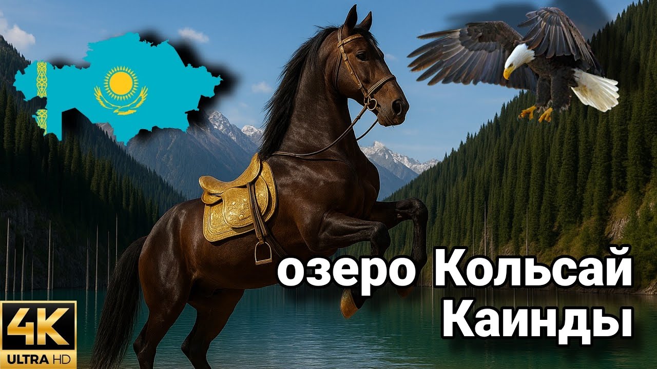 Золотые озера Кольсай и Каинды (2025) таинственная пещера в горах