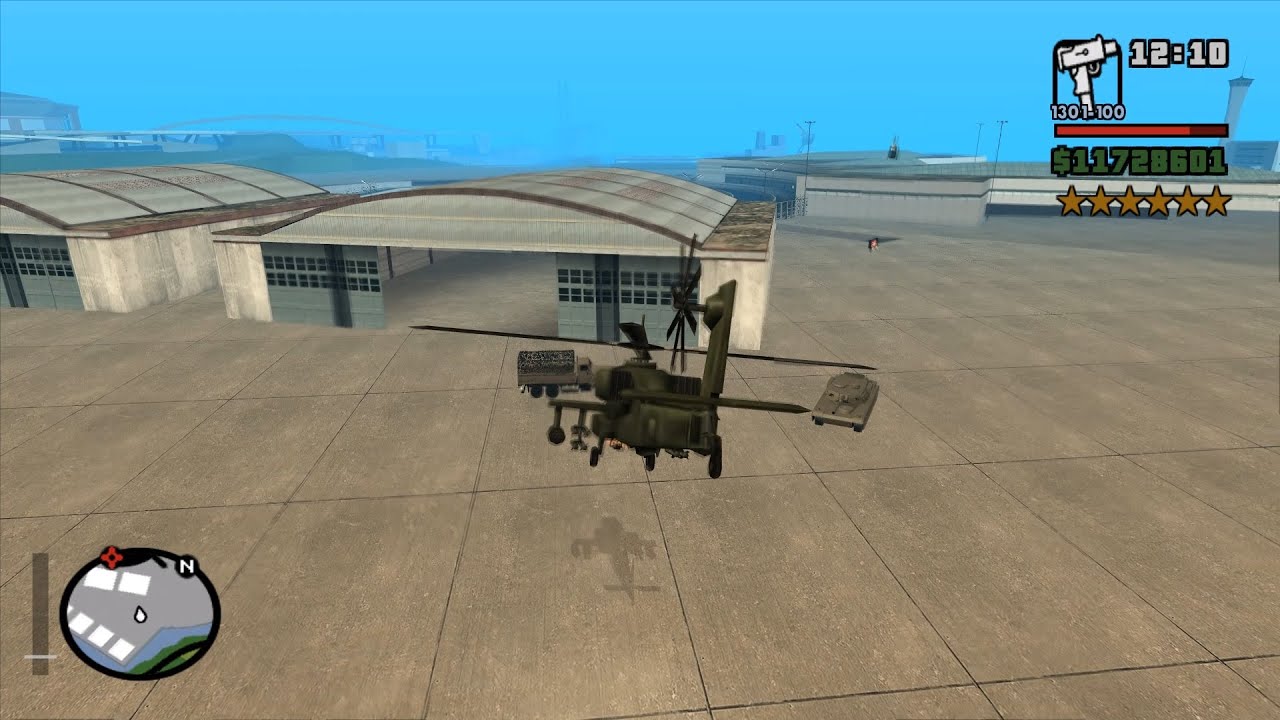 GTA San Andreas 6 Stars Easter Basin Naval Station Rampage