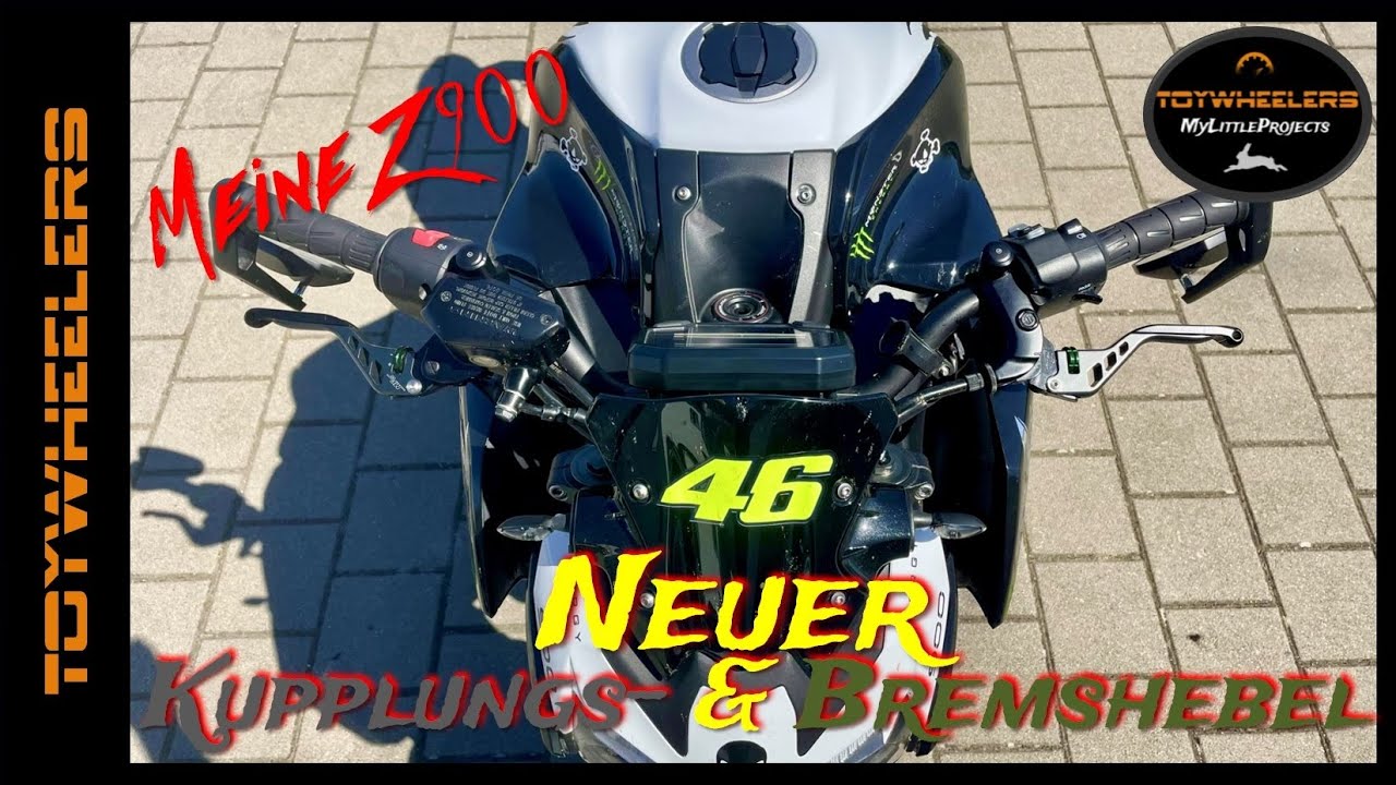 Neuer Kupplungs- & Bremshebel 2.0 – Montageanleitung | Kawasaki Z900 | MLP #31