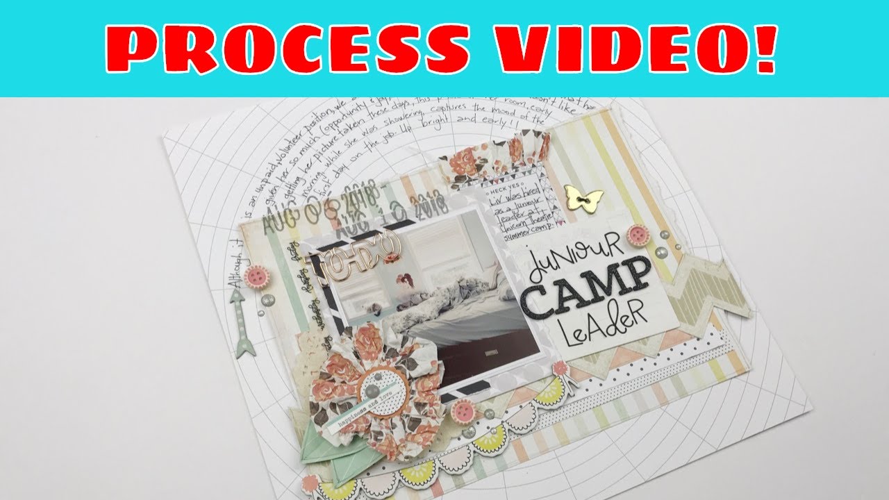 Scrapbooking Process Jr Camp Leader