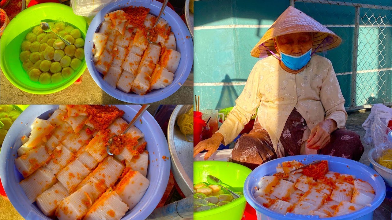 Lạ lùng gánh bánh bèo bán từ lúc gà chưa gáy vẫn đông kín khách