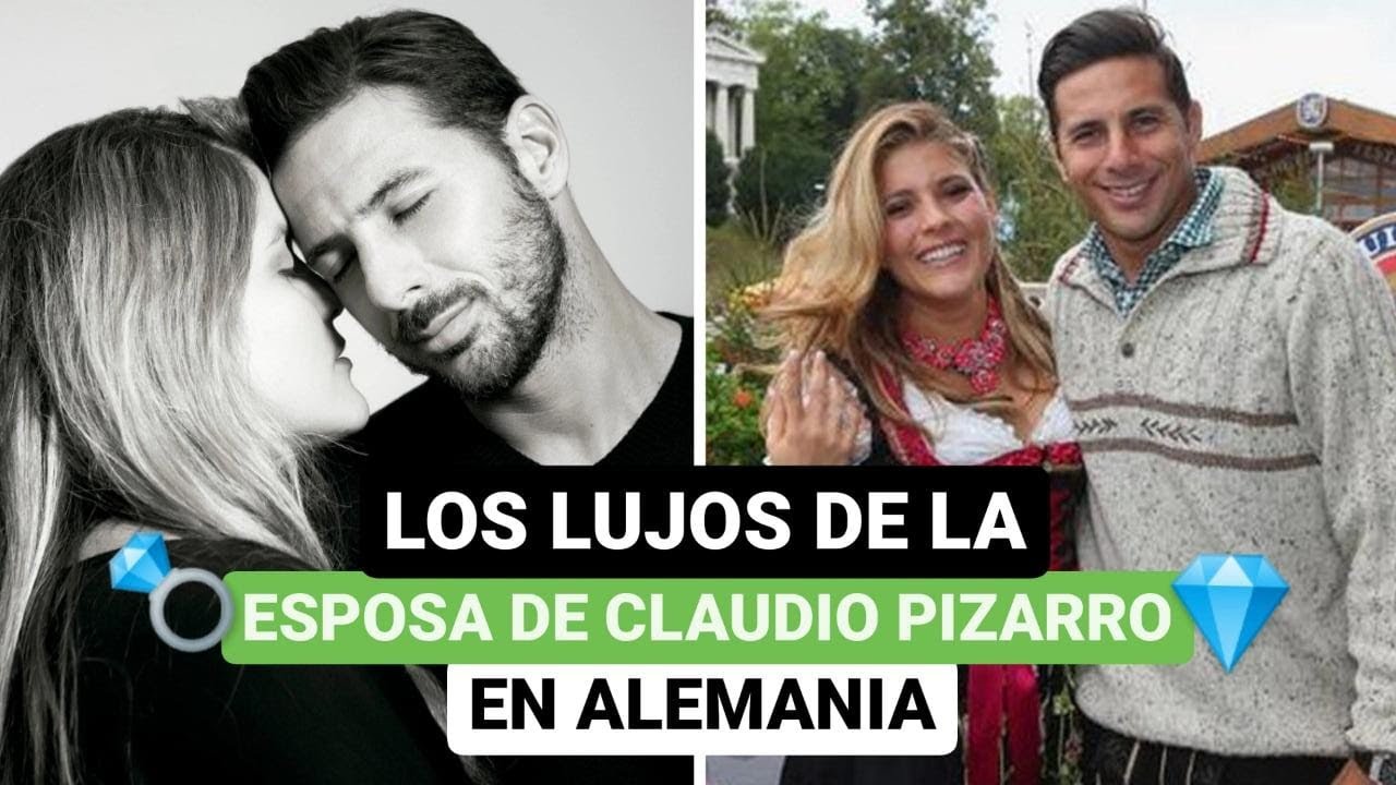 💎 Los lujos de la esposa 💍 de Claudio Pizarro en Alemania 🎁