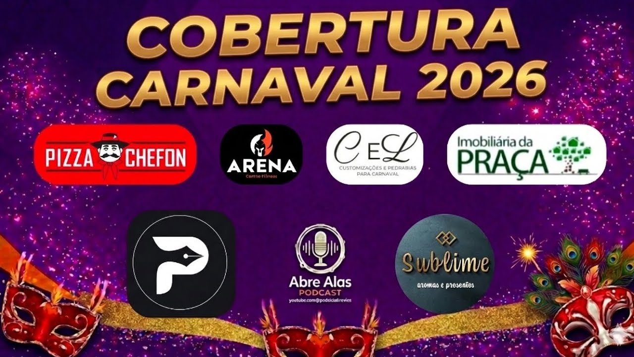 LARGADA OS ROUXINÓIS 2026 - Primeira Noite | Abre Alas Podcast 