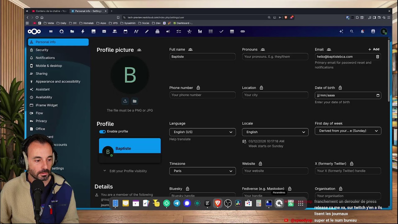 🔴 Nextcloud 33 (hub 26) : Test des nouveautés