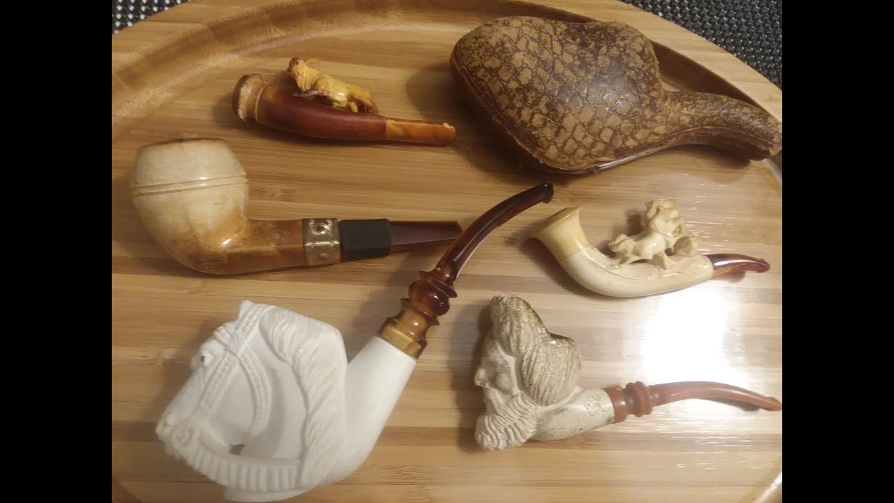 Antique Meerschaum Pipe Collection