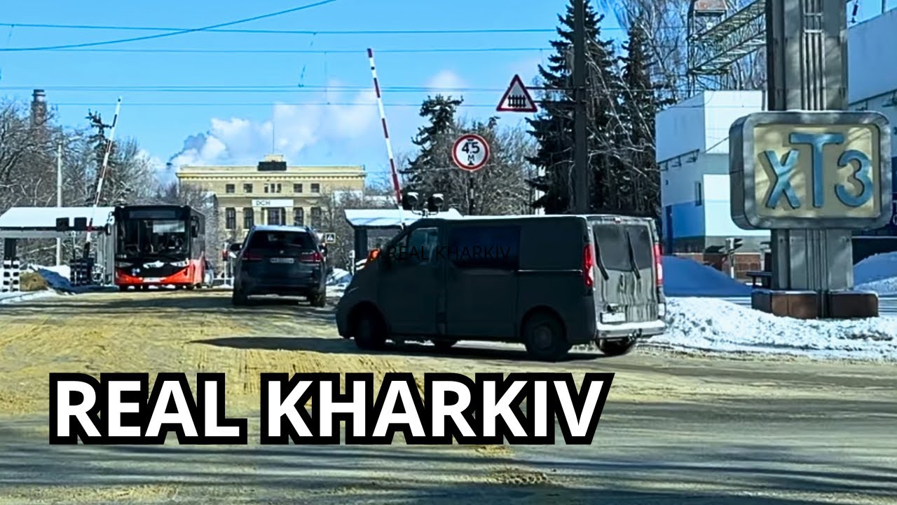 Driving in Snow ❄️ Winter City Roads POV | Relaxing 4K | Kharkiv