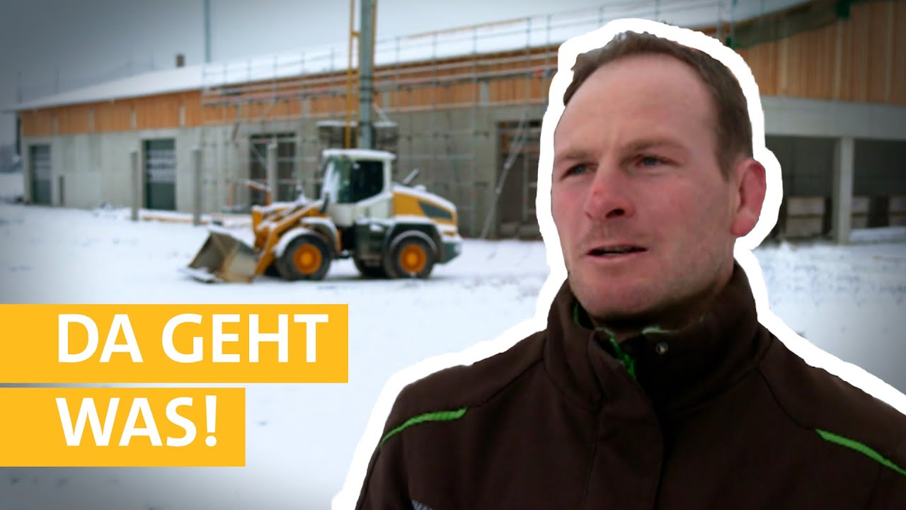 Interview: Bauen und Gemüse im Winter? | Mega Baustelle: Ein Bauernhof zieht um | Unser Land | BR
