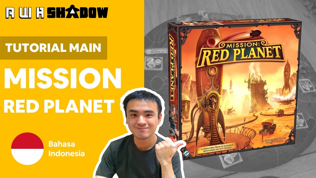 Tutorial Main Board Game - Mission Red Planet 2nd Edition