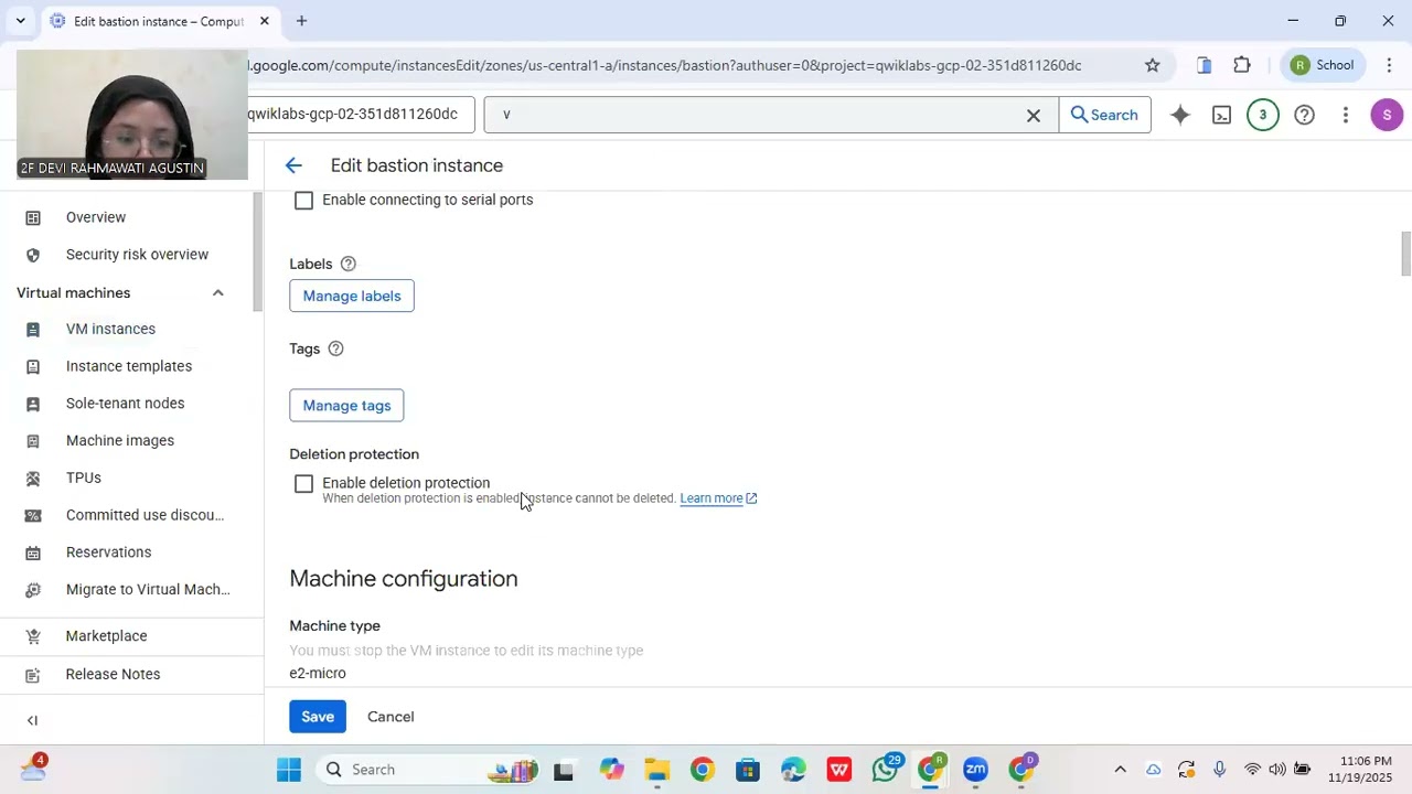 Lab 6 Build a Secure Google Cloud Network Challenge Lab