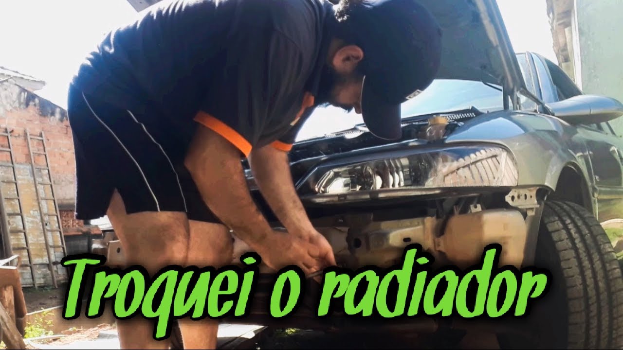 Trocando o Radiador do VECTRA GLS 97 - Faça você mesmo!! Dicas e macetes!!