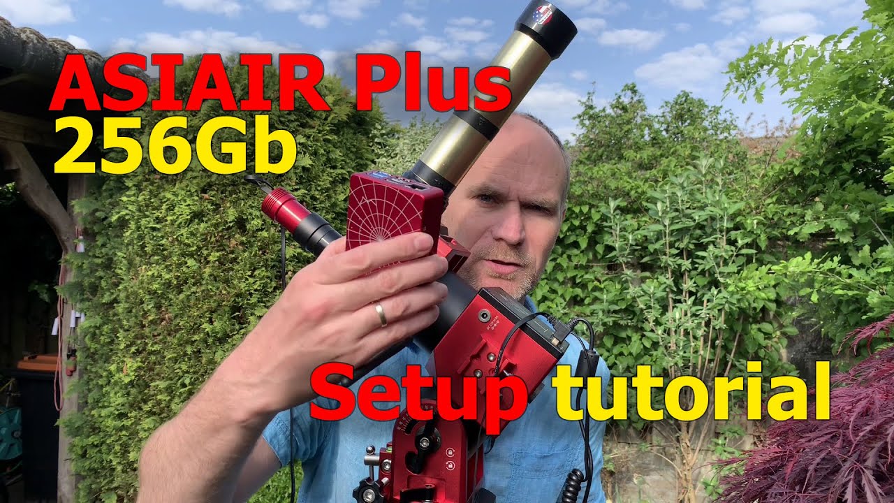 ZWO ASIAIR Plus 256Gb. From unboxing to a first light stacked image of the sun within no time.