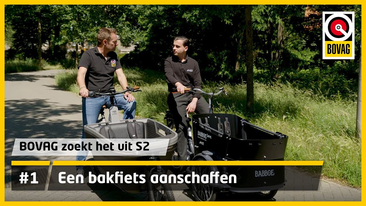 Bakfietsen: dit moet je weten! | BOVAG zoekt het uit