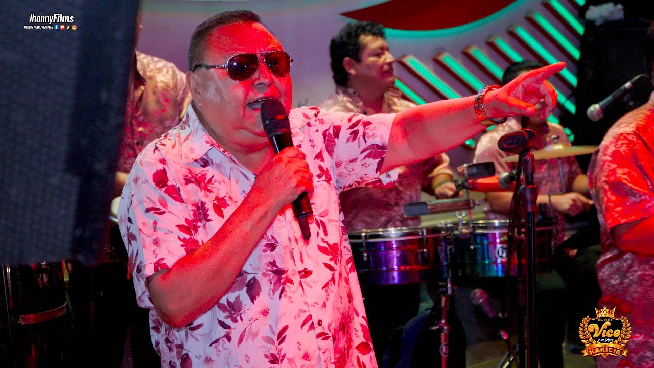 DONDE ESTAS AMOR MIX...FELIZ CUMPLEA&Ntilde;OS REY VICO Y SU GRUPO KARICIA en 4K - EL PALACIO DEL AMOR 2025
