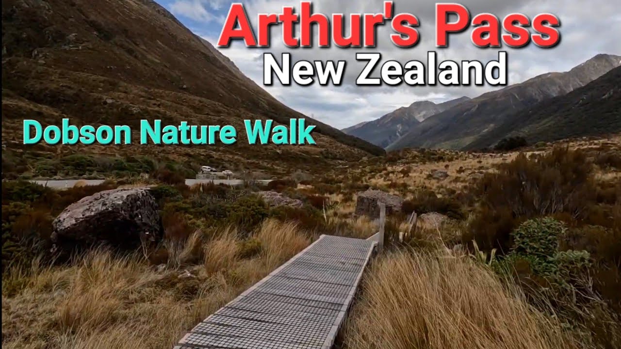Arthur's Pass Walking Trail Dobson Nature Walk 2023