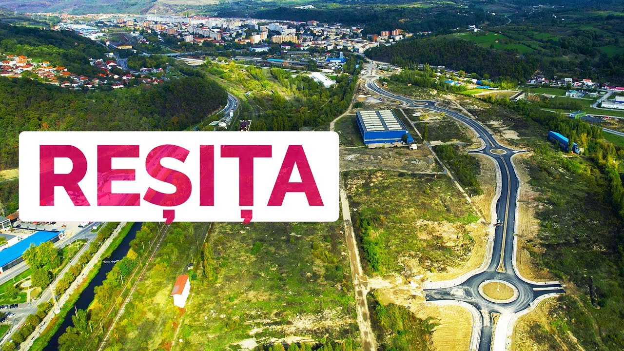 Reșița din DRONĂ ❌ DJI AIR 3S Cinematic Aerial Footage ❌ DRUM NOU Mociur