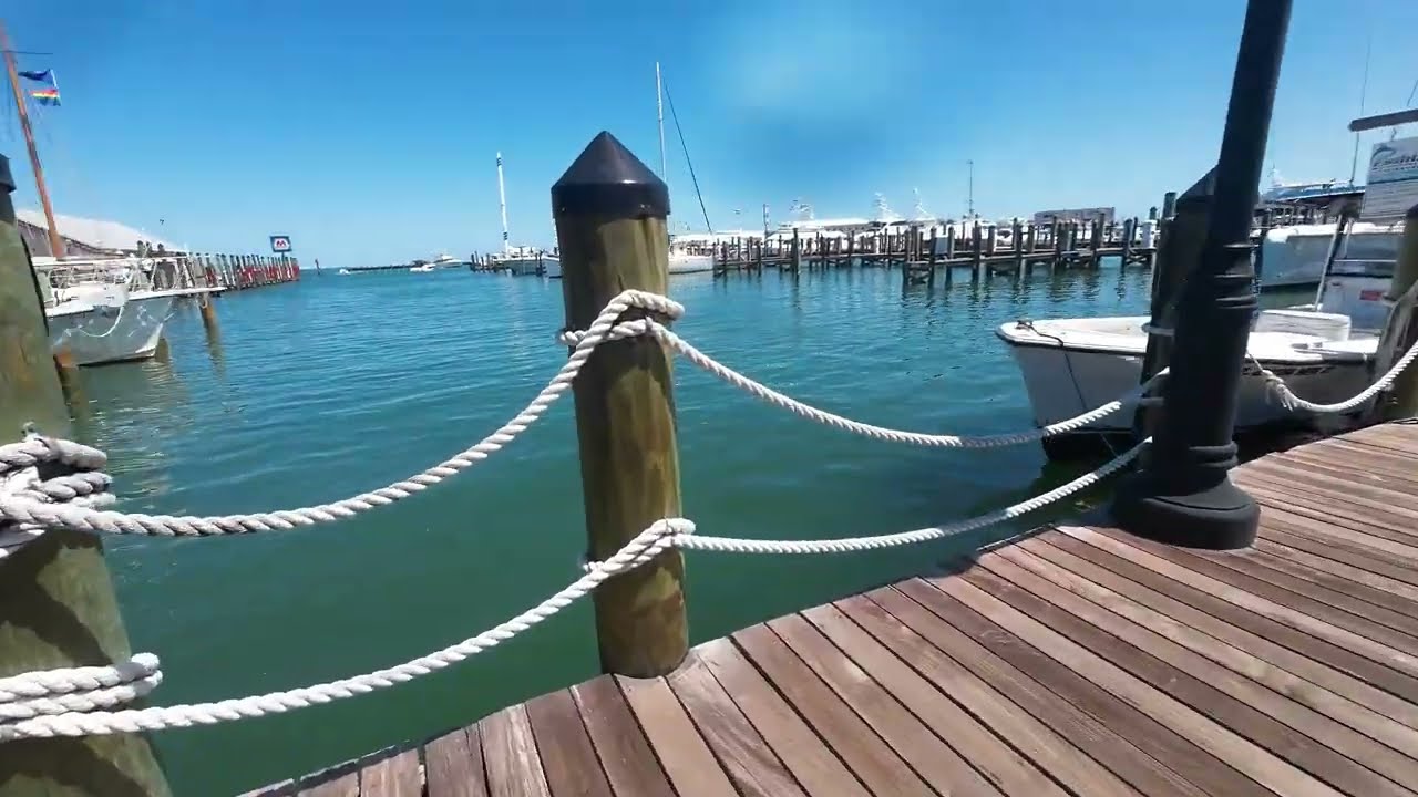 Key West Historic Seaport Harbor Walk Boardwalk tour walkthrough