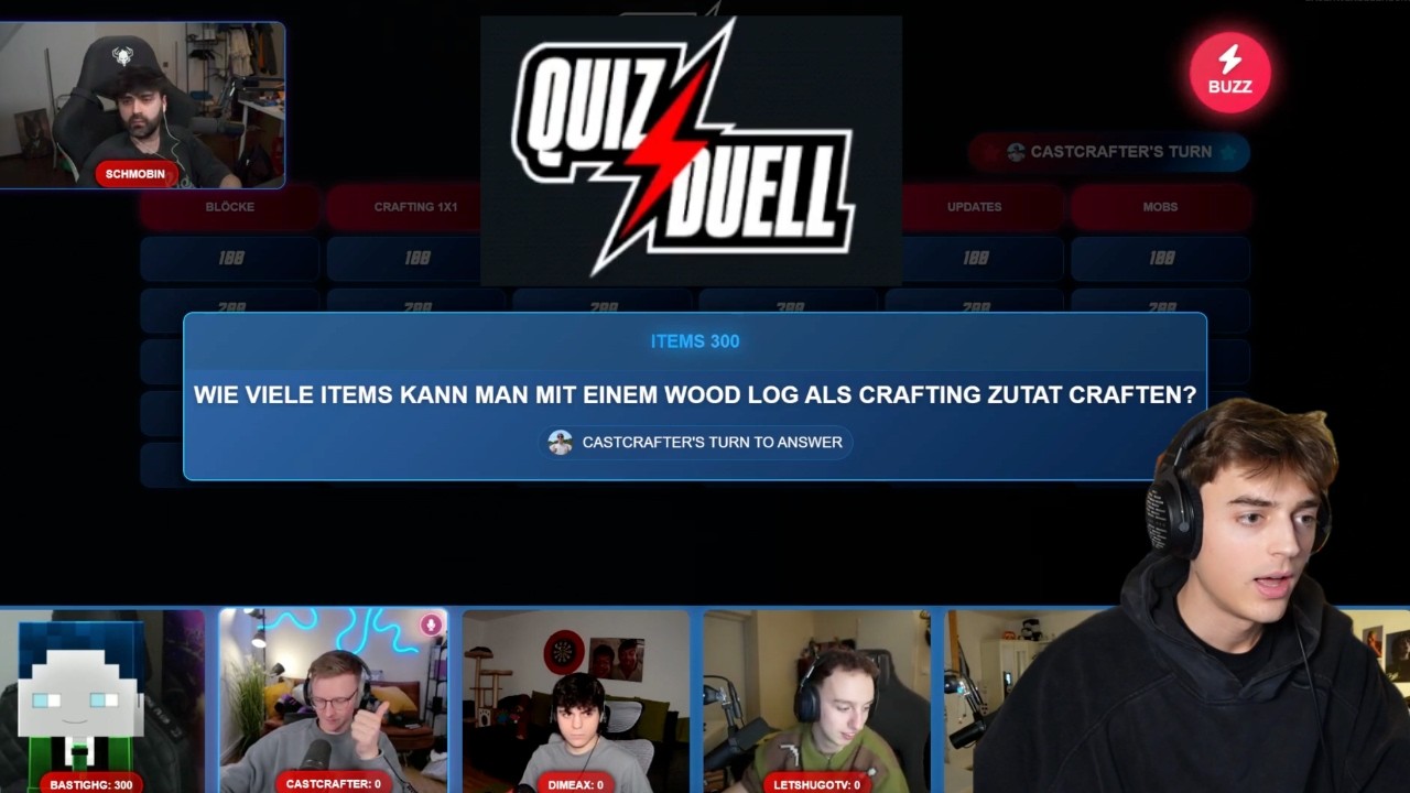 Schmobin Quiz Show Livestream Uncut 