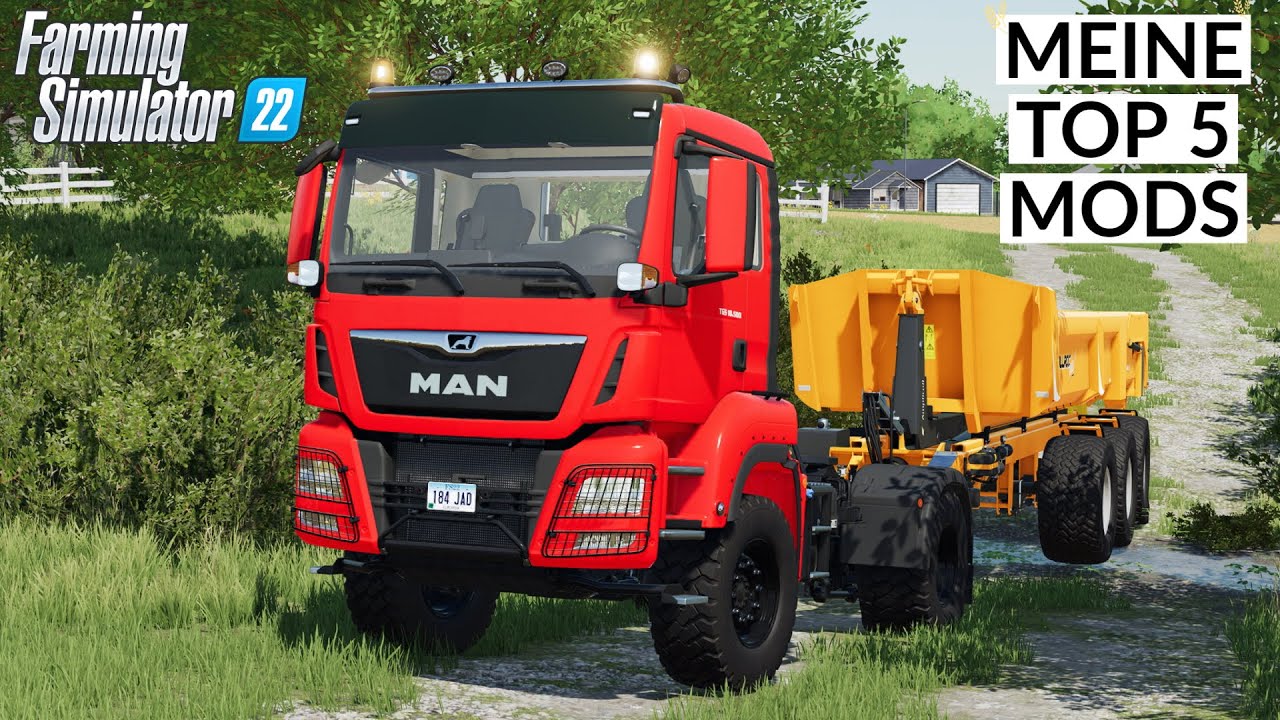 Diese F&Uuml;NF LS22 - Mods d&uuml;rfen in deinem Modordner NICHT fehlen!