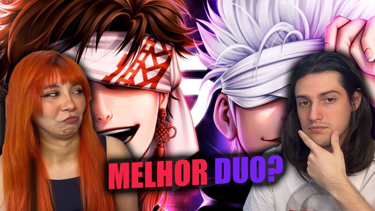 REAGINDO A ♪ Olhos Vendados | Gojo e Qin Shi Huang | AniRap e @VMZ