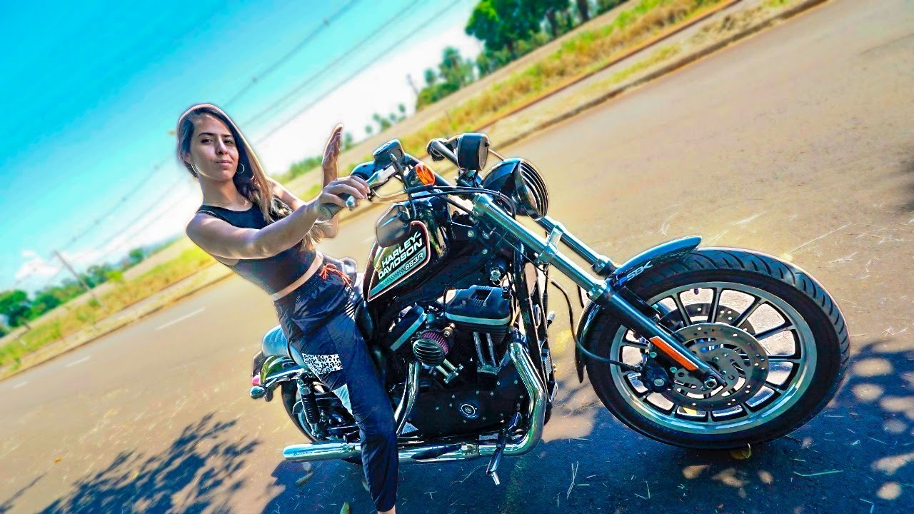 ANDEI NA MOTO NOVA DO BOQUINHA *Harley*